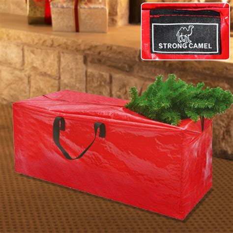 fake tree bag red velvet